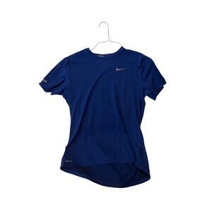 Nike Dri-Fit Running Blue T-Shirt Mens Small